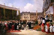 Inauguration du monument a la memoire de Louis XVI Jean de Beaumetz